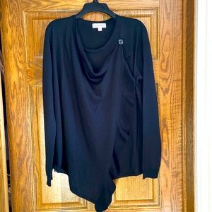 Women’s XL Knox Rose Black Cardigan Sweater